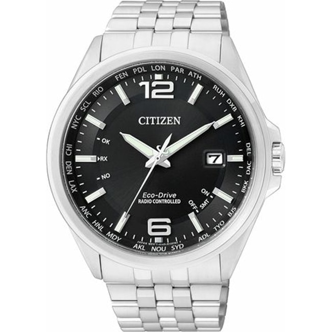 Citizen Elegant World Timer Eco-Drive Radio Controlled - CB0010-88E