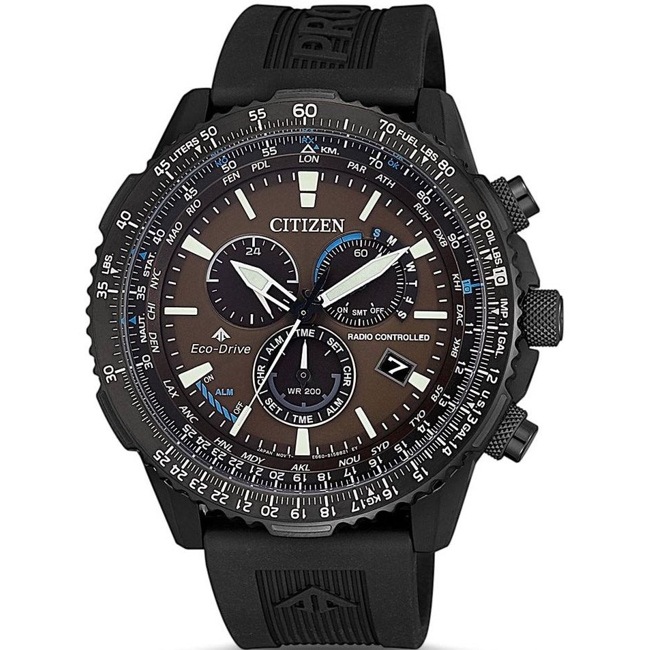 Citizen Promaster Sky Chrono Pilot Eco-Drive Radio Controlled - CB5005-13X