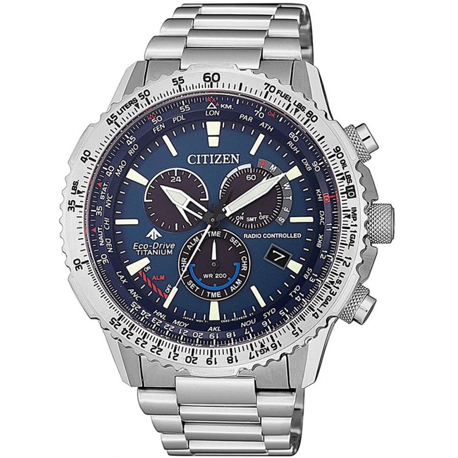 Citizen Promaster Sky Chrono Pilot Eco-Drive Radio Controlled Citizen Promaster Sky Chrono Pilot Eco-Drive Radio Controlled - CB5010-81L