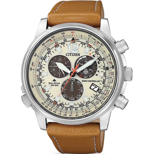 Citizen Promaster Sky Chrono Pilot Eco-Drive Radio Controlled - CB5860-35X