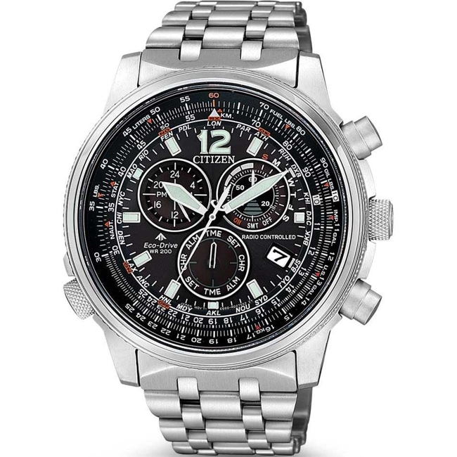 Citizen Promaster Sky Chrono Pilot Eco-Drive Radio Controlled Citizen Promaster Sky Chrono Pilot Eco-Drive Radio Controlled - CB5860-86E