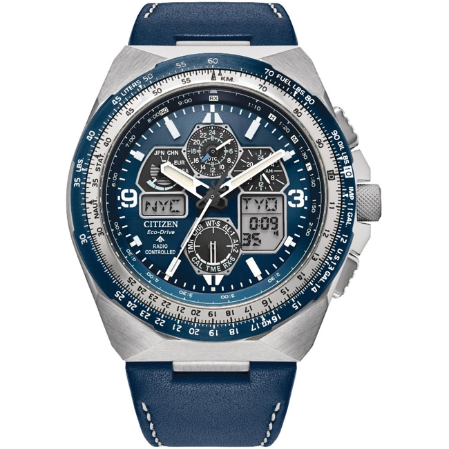 Citizen Promaster Sky Pilot Eco-Drive Radio Controlled - JY8148-08L