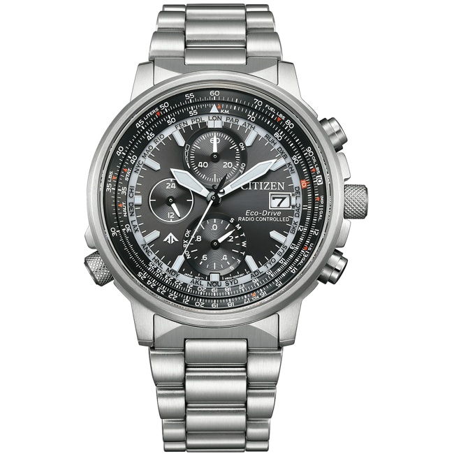 Citizen Promaster Sky Pilot Eco-Drive Radio Controlled - AT8300-58E
