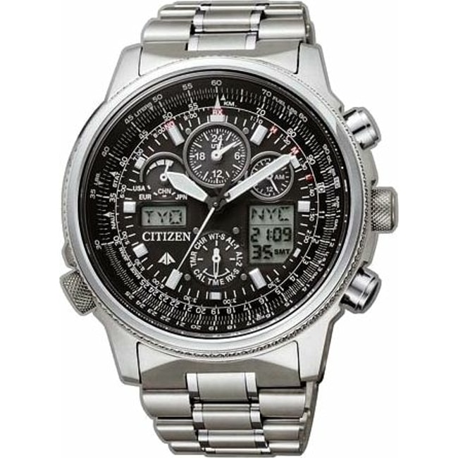 Citizen Promaster Sky Super Pilot Eco-Drive Radio Controlled - JY8020-52E
