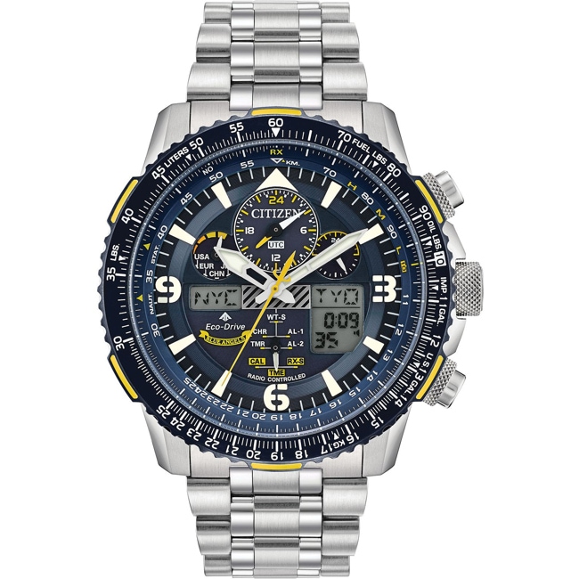 Citizen Promaster Skyhawk A-T Blue Angels Eco-Drive Radio Controlled - JY8078-52L