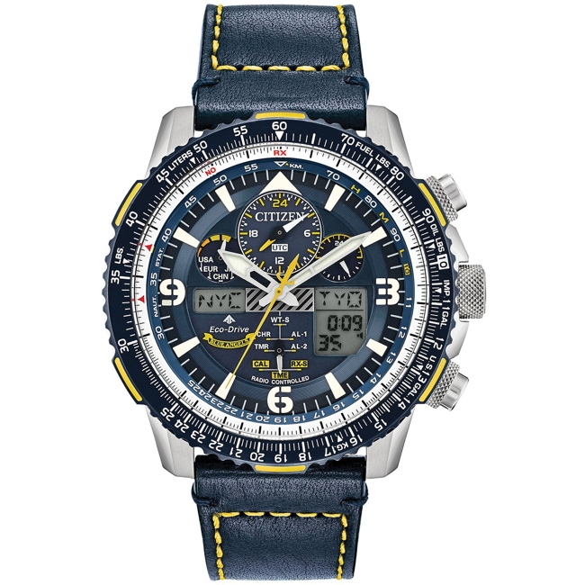 Citizen Promaster Skyhawk A-T Blue Angels Eco-Drive Radio Controlled - JY8078-01L
