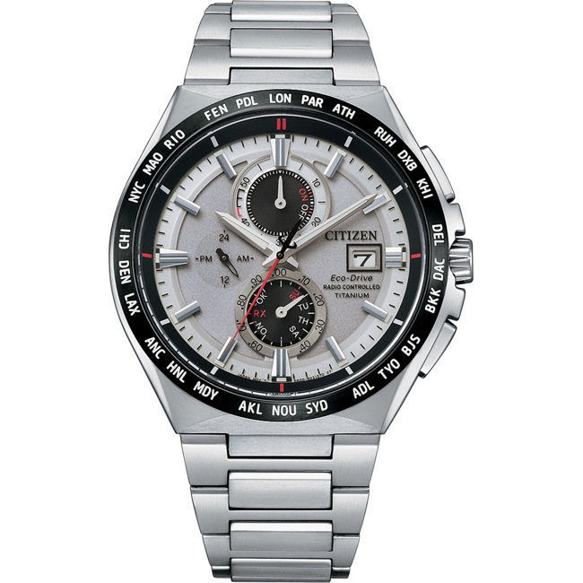 Citizen Promaster Titanium Sky Chrono Pilot Eco-Drive Radio Controlled - AT8234-85A