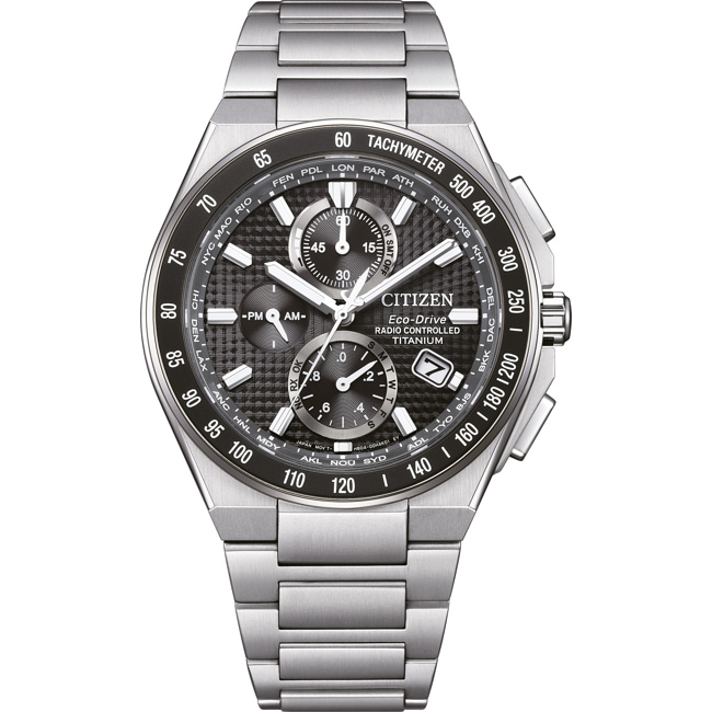 Citizen Super Titanium Chrono Radio Controlled Eco-Drive - AT8390-55E