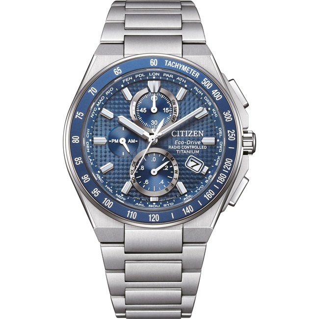 Citizen Super Titanium Chrono Radio Controlled Eco-Drive - AT8396-59L