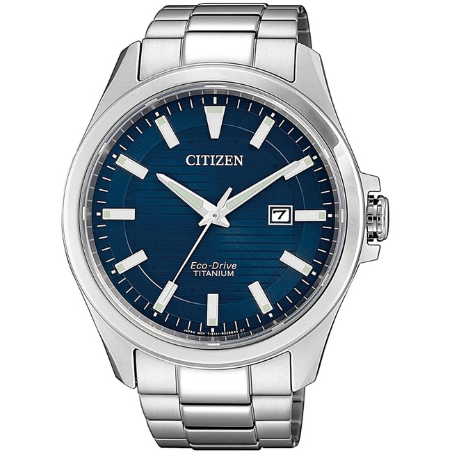 Citizen Super Titanium Eco-Drive Blue 43mm - BM7470-84L