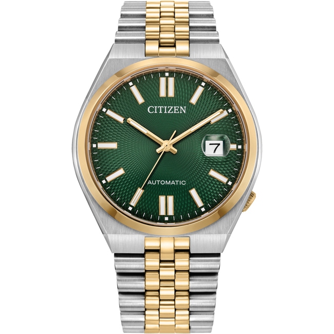 Citizen Tsuyosa 60 Automatik Bicolor / Grün Citizen Tsuyosa 60 Automatik Bicolor / Grün - NK0024-54X