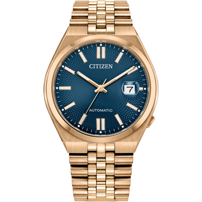 Citizen Tsuyosa 60 Automatik Rosé / Blau Citizen Tsuyosa 60 Automatik Rosé / Blau - NK0023-57L