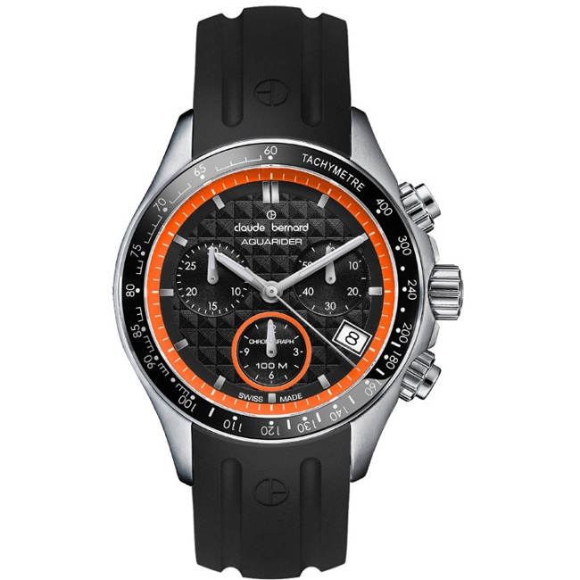 Claude Bernard Aquarider Chronograph 36 - 10211 3C NO