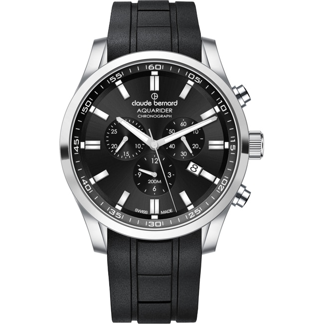 Claude Bernard Aquarider Chronographe 44 Noir - 10262 3CA NIN