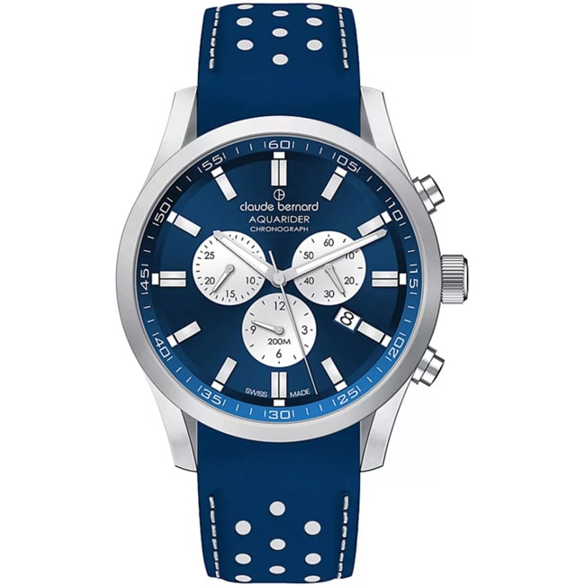 Claude Bernard Aquarider Chronograph Blue - 10222 3C BUARIN