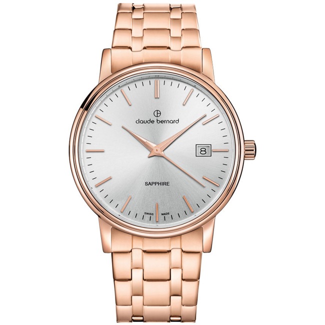 Claude Bernard Classic 39 Rose / Silvery - 53007 37RM AIR