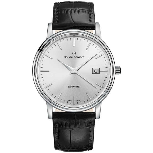 Claude Bernard Classic 39 Silver / Black Claude Bernard Classic 39 Silver / Black - 53007 3 AIN