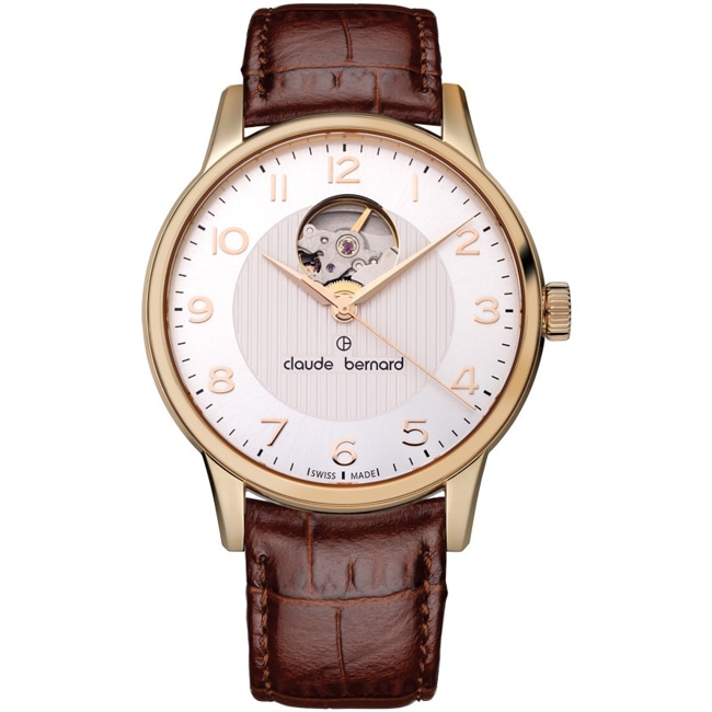 Claude Bernard Classic Automatic Open Heart Rosé Claude Bernard Classic Automatic Open Heart Rosé - 85017 37R ABR