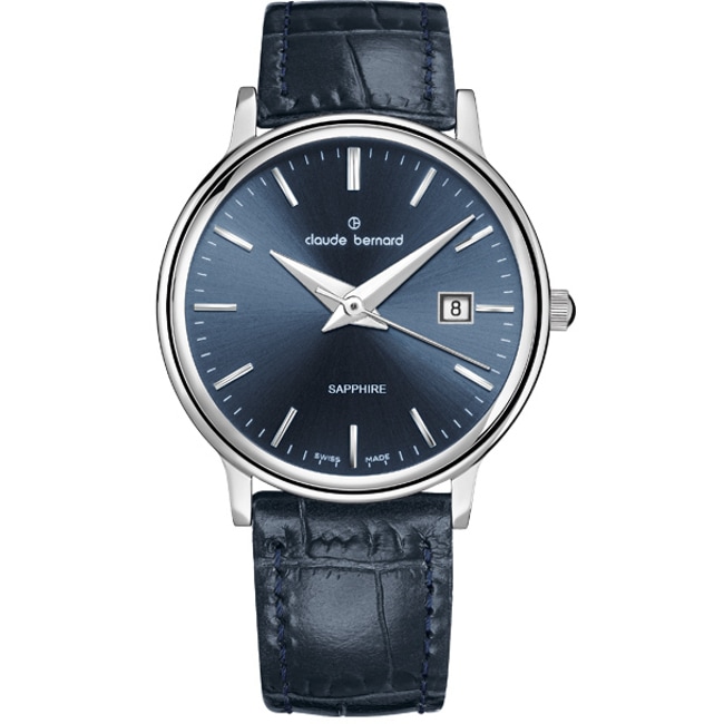 Claude Bernard Classic Ladies Bleu - 54005 3 BUIN