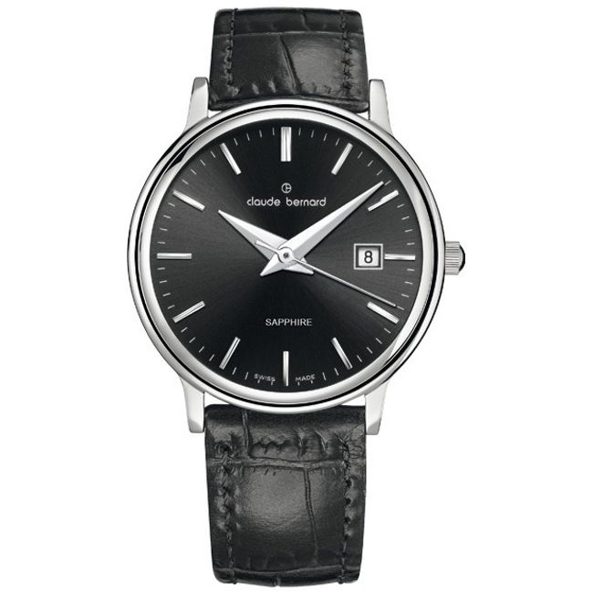 Claude Bernard Classic Ladies Noir - 54005 3 NIN