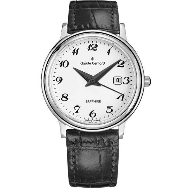 Claude Bernard Classic Ladies Noir / Blanc - 54005 3 BB