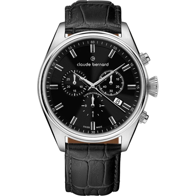 Claude Bernard Proud Heritage Chronographe Noir - 10254 3C NIN