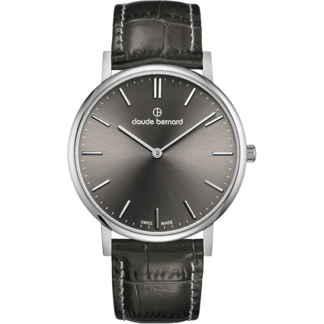 Claude Bernard Slim Line 41 Grau - 20219 3 GIN