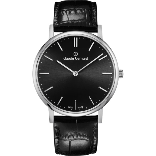 Claude Bernard Slim Line 41 Noir - 20219 3 NIN