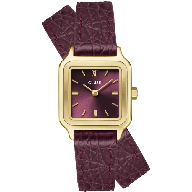 Cluse Gracieuse Petite Double Leather Violett / Goldig Cluse Gracieuse Petite Double Leather Violett / Goldig - CW11822