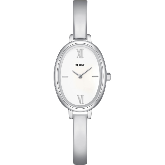 Cluse L'Ovale Steel Blanc / Argenté - CW16102
