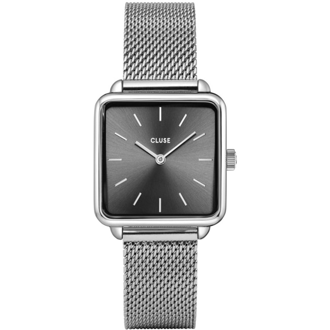 Cluse La Tétragone Silver / Dark Grey - CW10307