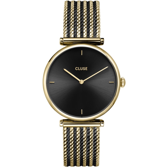 Cluse Triomphe Mesh Gold / Black - CW10403