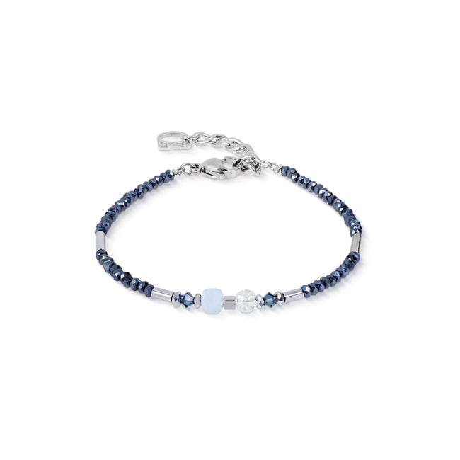 Coeur de Lion Bracelet Cube Balance Blue Mist - 3048/30-0741