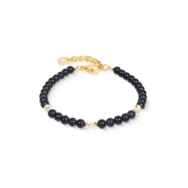 Coeur de Lion Armband Modern Icon Noir Gold - 2062/30-1316