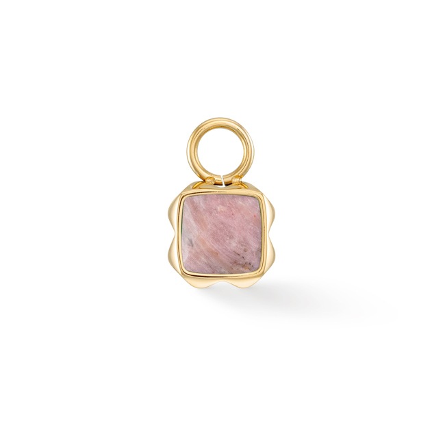 Coeur de Lion Birthstone Juillet Charm Rhodochrosite Or - 1301/44-1900
