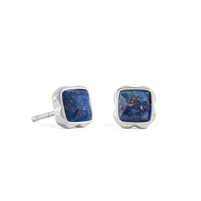 Coeur de Lion Birthstone September Earrings Lapis Lazuli Silver - 1300/21-0721