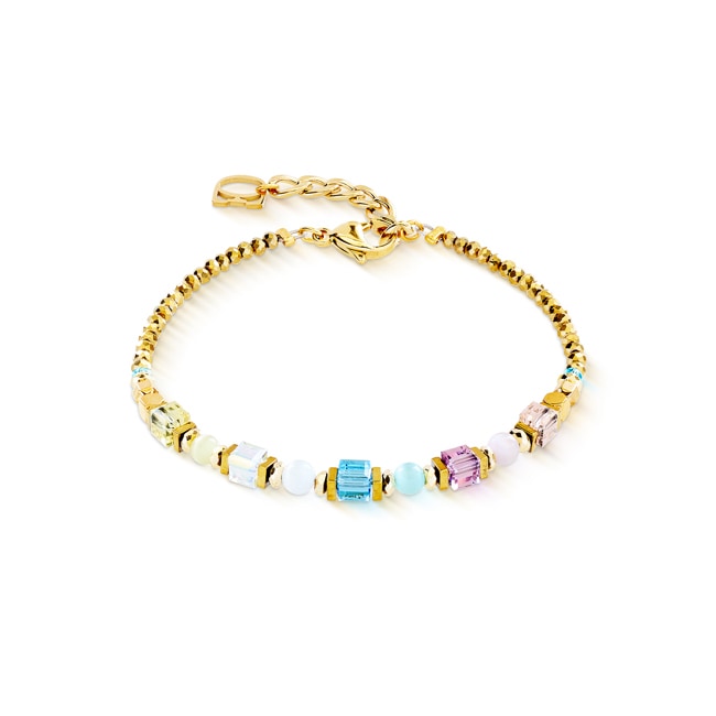 Coeur de Lion Bracelet Cube Aura Pastel Or - 2104/30-1576