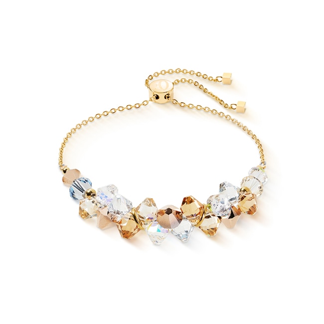 Coeur de Lion Bracelet Dancing Crystals Or-Beige - 4639/30-1016