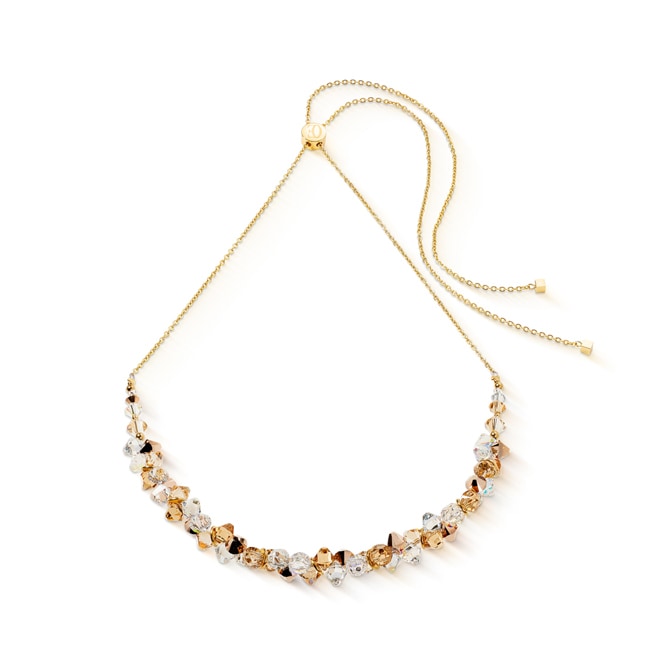 Coeur de Lion Collier Dancing Crystals Or-Beige - 4639/10-1016