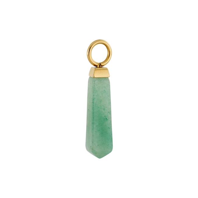 Coeur de Lion Ear Me Up Charm Obélisque Or-Vert - 0051/44-0516