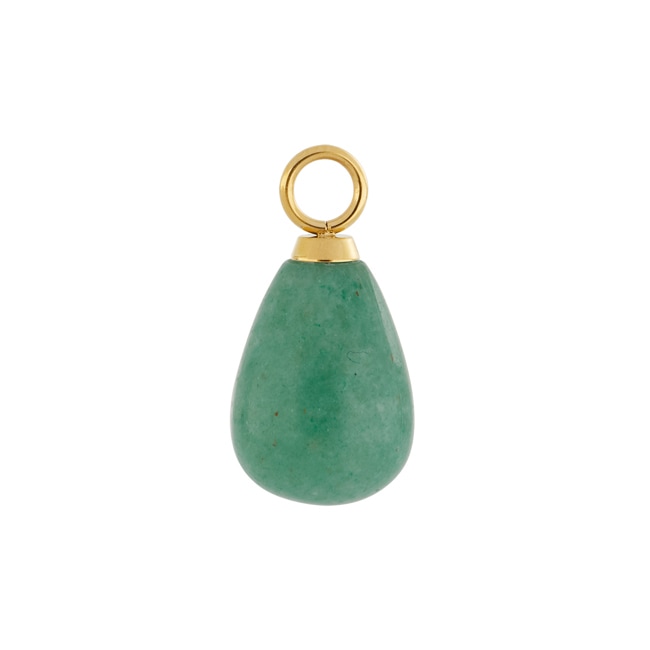 Coeur de Lion Ear Me Up Charm Goutte d'Or-Vert - 0050/44-0516
