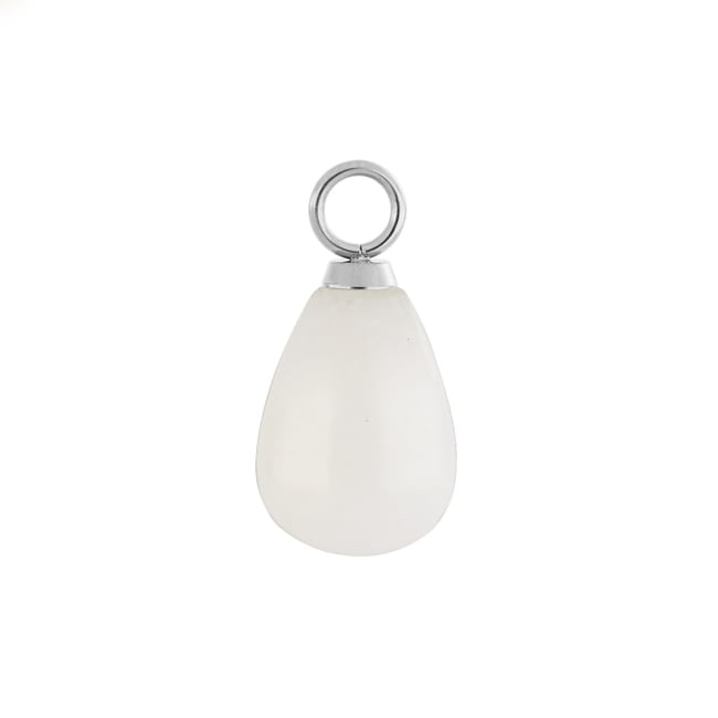 Coeur de Lion Ear Me Up Charm Goutte Argent-Blanc - 0050/44-1417