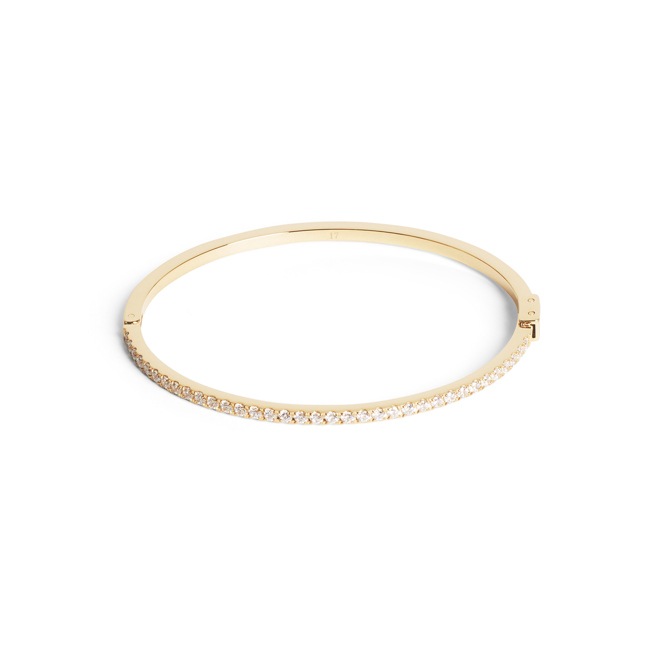 Coeur de Lion Eternal Love Bangle Gold-Crystal - 0146/32-1816