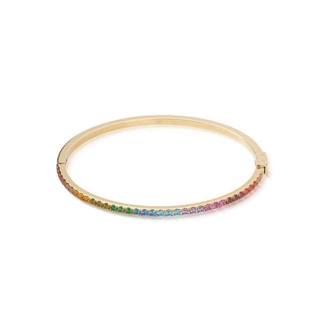 Coeur de Lion Bracelet Eternal Love Or-Rainbow - 0146/32-1535