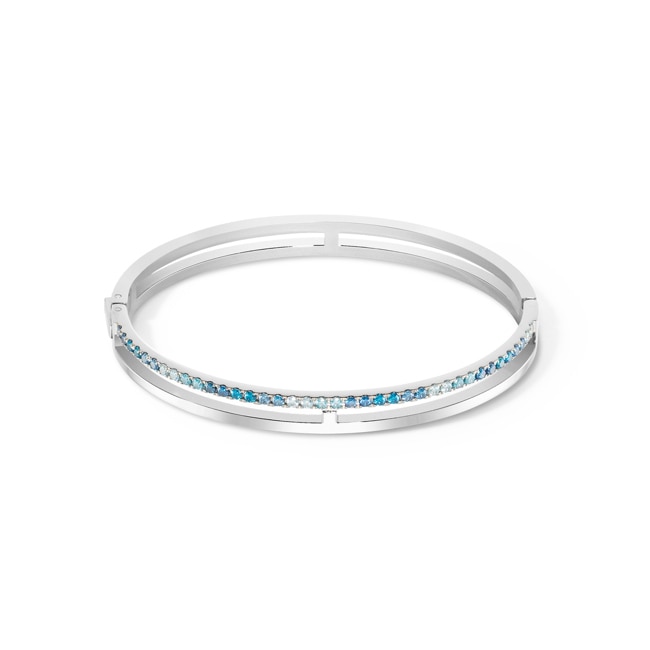 Coeur de Lion Eternal Unity Bracelet Argent-Bleu - 0136/32-0717