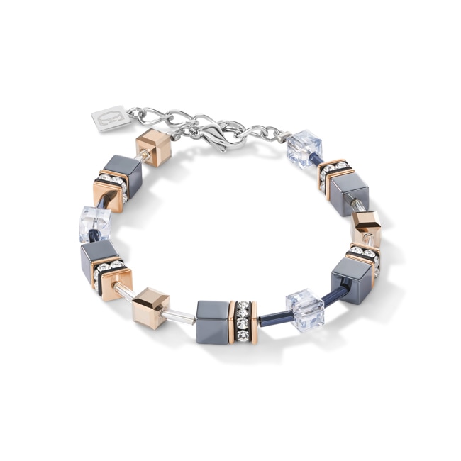 Coeur de Lion Geocube® Bracelet Ice Blue - 4015/30-0730
