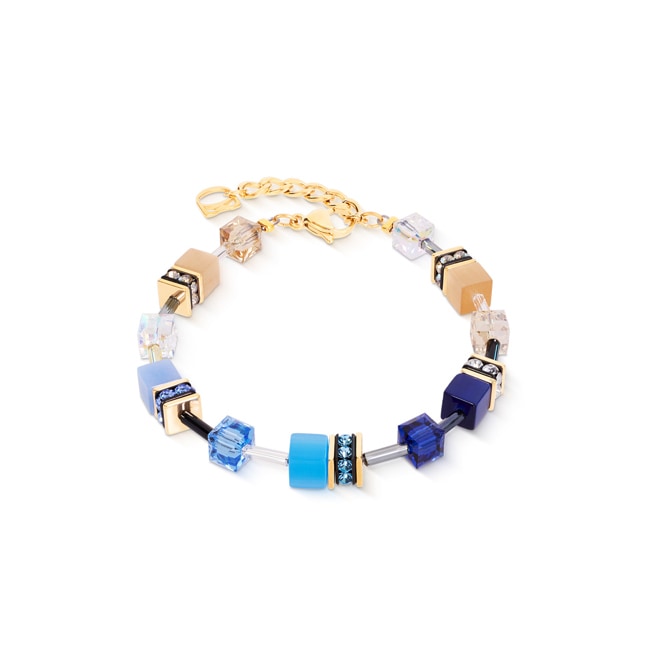 Coeur de Lion Bracelet Geocube® Iconic Azure Glow Or - 2838/30-1007