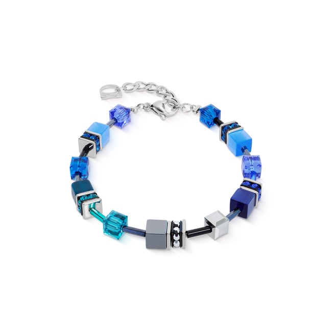 Coeur de Lion Geocube® Iconic Armband Azure Spirit Silber - 2838/30-0729
