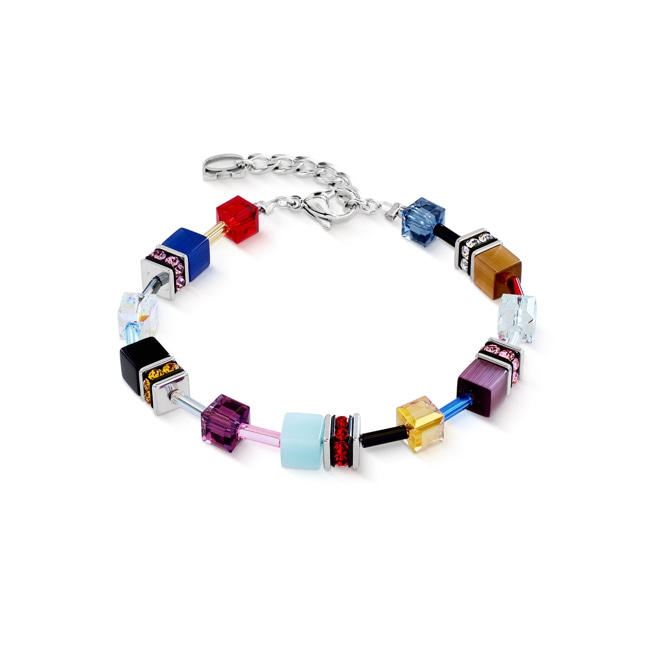 Coeur de Lion GeoCUBE® Iconic Armband Love Energy Silber - 2838/30-1592