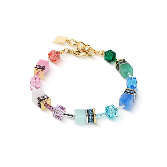 Coeur de Lion Bracelet Geocube® Iconic Precious Rainbow - 4905/30-1520